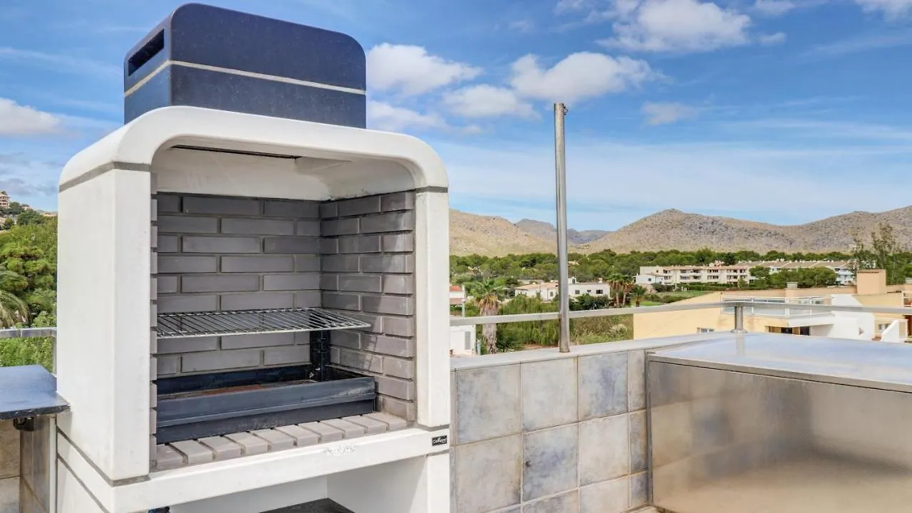 Elegant Apartment With Sea View In Puerto De Pollenca 120M² Jacuzzi بورت دي بوينسا